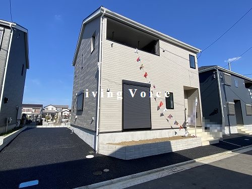 【外観】 | 【仲介手数料０円】茅ヶ崎市柳島第11　新築一戸建て　全8棟 | 4号棟　茅ヶ崎市柳島第11　新築一戸建て　全8棟