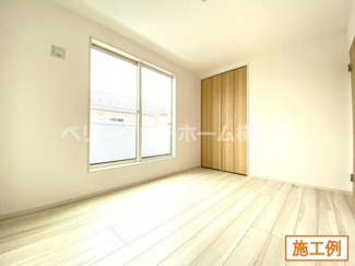 【内観：施工例】 | 大和市代官　全10棟/今回販売1棟 | 同施工会社施工例（洋室）
