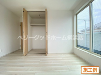 【内観：施工例】 | 大和市代官　全10棟/今回販売1棟 | 同施工会社施工例（洋室）