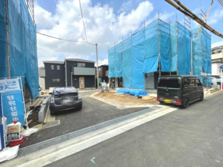 【前面道路含む現地写真】 | 大和市代官　全10棟/今回販売7棟 | 前面道路