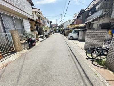 【前面道路含む現地写真】 | 和泉市阪本町土地 | 前面道路