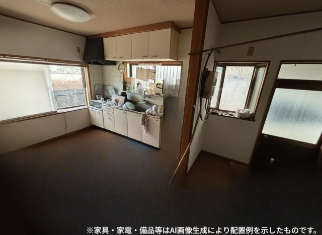 日光市猪倉　中古戸建の居間・リビング