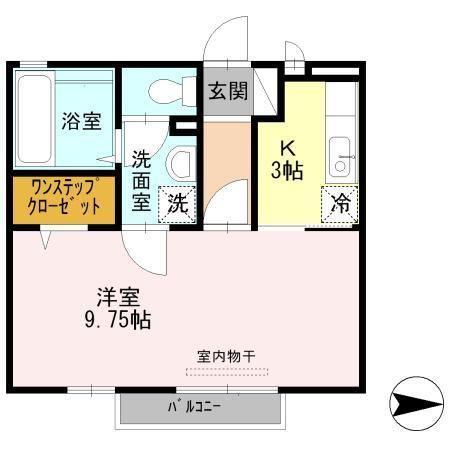 ルミエール野口の間取り