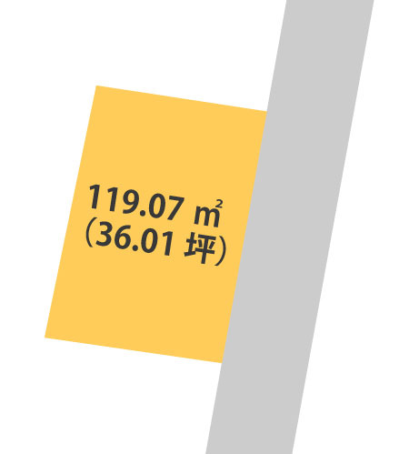 和歌山市松江北5丁目・土地・56971の区画図