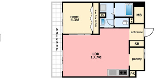 【間取り】 | OC RESIDENCE R NISHINOMIYA OGO