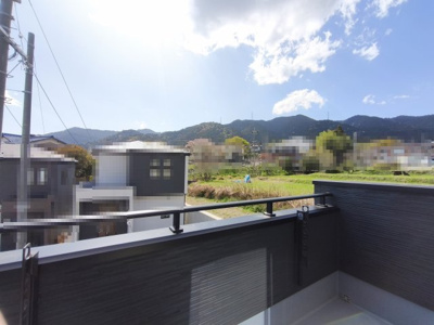 【バルコニー】 | 大津市坂本8丁目8　新築戸建