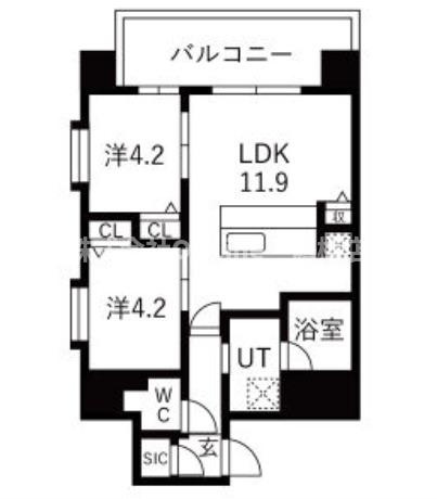 【間取り】 | スプランディッド玉造