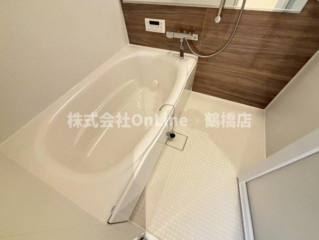 スプランディッド玉造の浴室