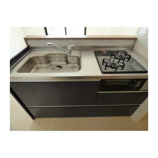 熊本市中央区国府２丁目の賃貸マンションのキッチン