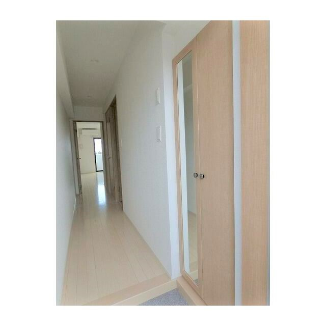 熊本市中央区国府２丁目の賃貸マンションの玄関
