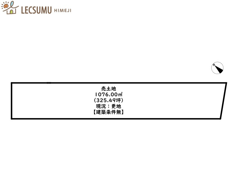 姫路市網干区大江島／売土地の土地図