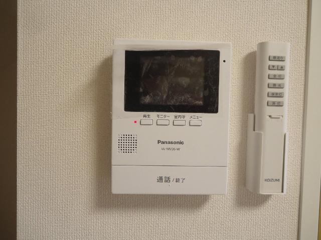 グレーシア皆春のセキュリティ|カメラ付インターホン
