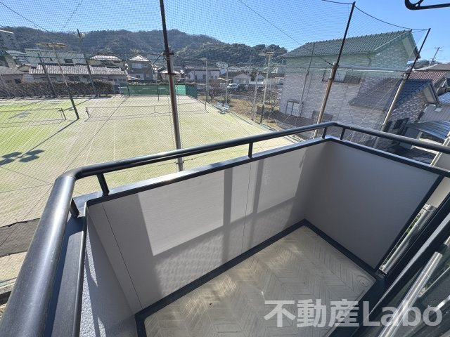 ヴィラコートのバルコニー