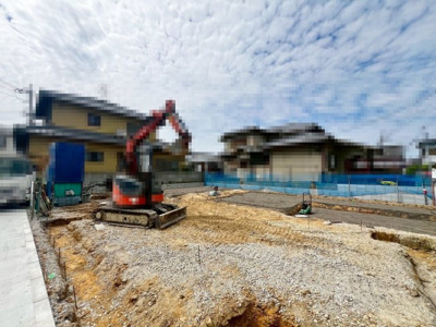 【駐車場】 | 日置荘西町６丁　新築分譲住宅　全３区画 | トイレ１階と２階の２ヶ所あります！忙しい朝や家族の多いご家庭も安心ですね♪