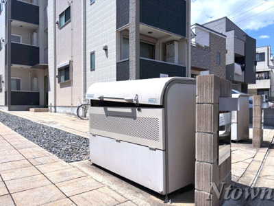 【その他共用部分】 | ハーモニーテラス上小田井 | ごみ捨て場です
