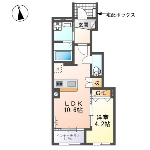 ヒルズ　スペースの間取り