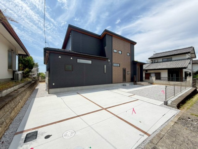【外観】 | 前橋市高花台　平屋　新築住宅 | 現地ご案内ツアー開催中！早朝やお仕事帰りのご見学にもすぐ対応致します！見学ご予約はコアライブまでお気軽にお問い合わせ下さい！