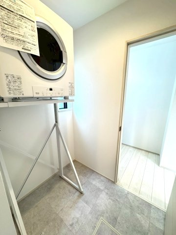 長泉町竹原１期　全１棟のランドリースペース|ガス乾燥機　乾太くん搭載です。