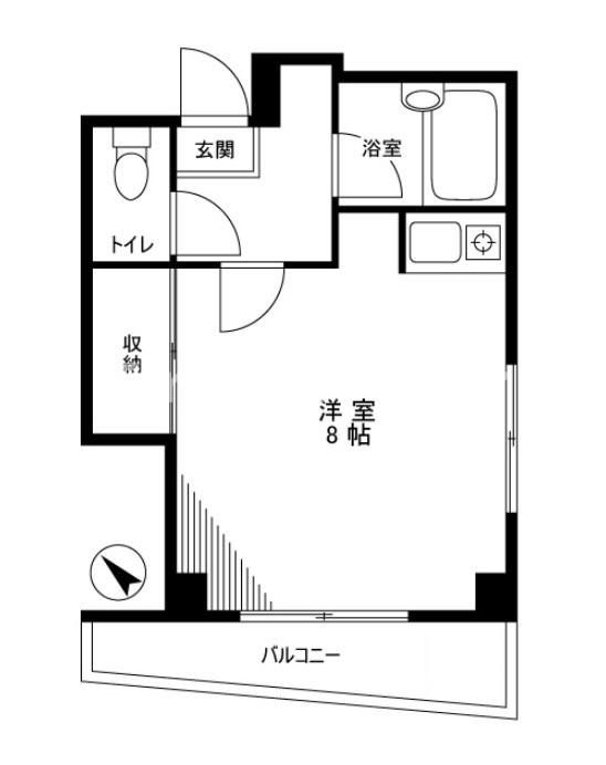 シャトレー千野の間取り