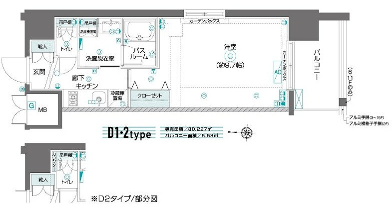 ZOOM東陽町の間取り
