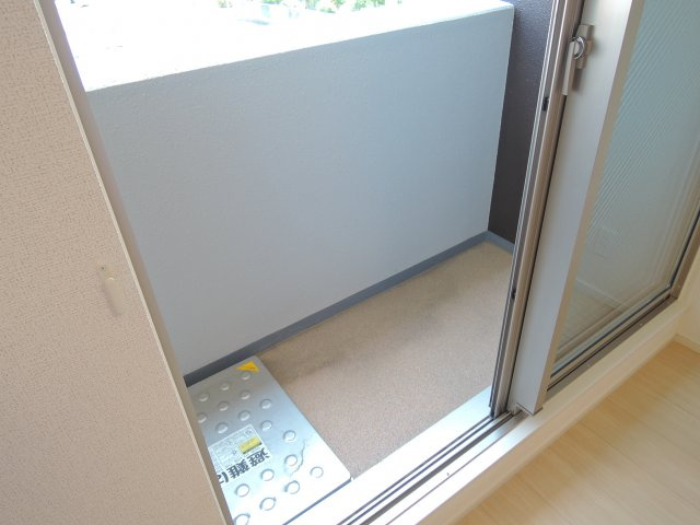 プランドール高槻のバルコニー