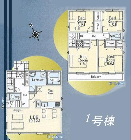戸建 練馬区大泉町３丁目の間取り