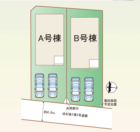 【ふじの不動産】多賀城市大代2丁目の区画図