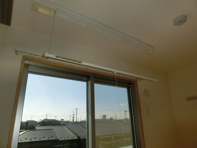 【設備】 | エスポワール Ａ | 室内物干し