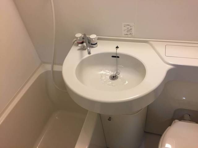 ベラドーモＡの洗面所