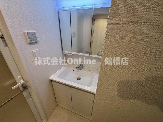 スプランディッド玉造の独立洗面台