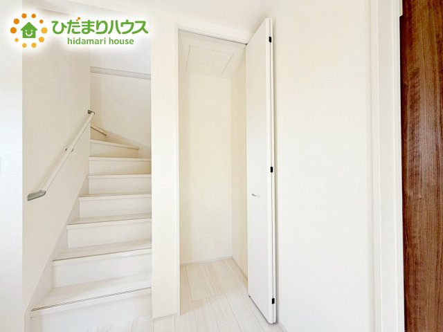 【収納】 | ひたちなか足崎20期　新築戸建　1号棟 | ちょこっとした収納があることで、消耗品のストックをするのにも便利です☆