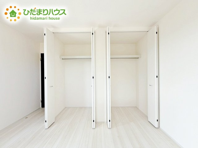 【収納】 | ひたちなか足崎20期　新築戸建　1号棟 | 居室にゆとりが持てる大収納クローゼット付き♪