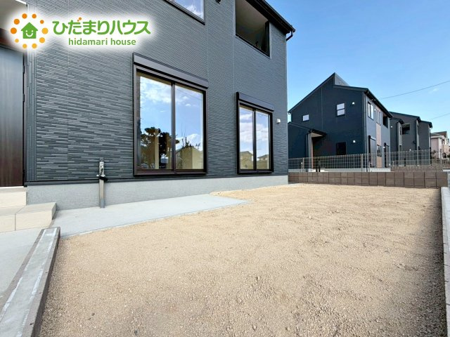 【庭】 | ひたちなか足崎20期　新築戸建　1号棟 | お子様の元気なお外遊びも、自宅のお庭なら安心ですね(^^♪