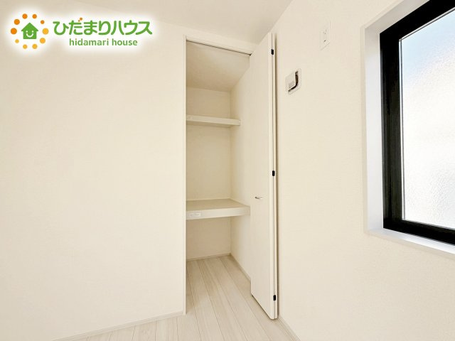 【収納】 | ひたちなか足崎20期　新築戸建　1号棟 | お洋服の多い女性に人気！収納力の高いクローゼット付☆彡