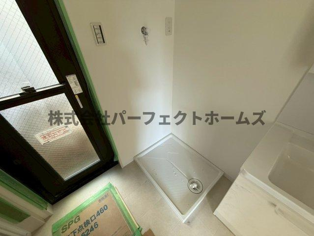 太秦緑ヶ丘戸建　賃貸の設備|洗濯パン