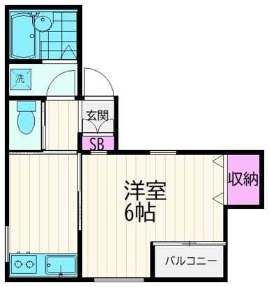 デパールの間取り|間取りです。