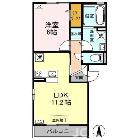 アネシス駅南の間取り