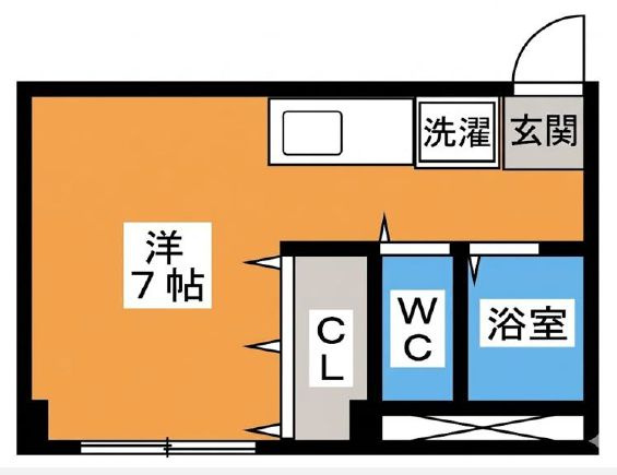 ジャスミン高田馬場の間取り