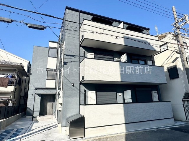 大阪市鶴見区今津北４丁目のアパートの外観