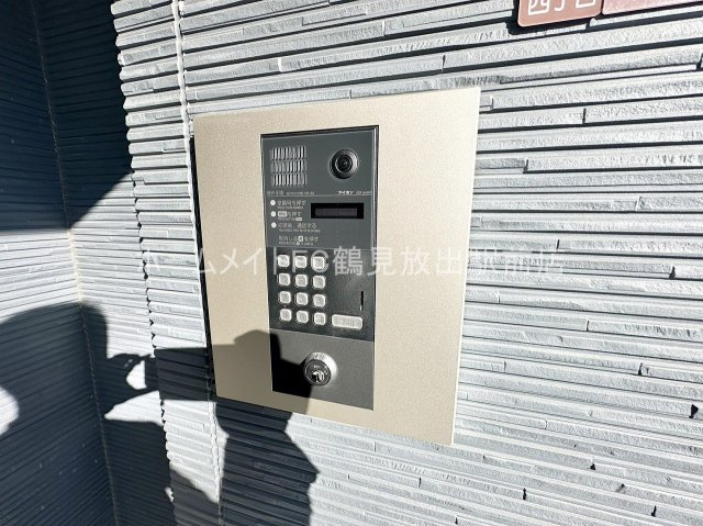 大阪市鶴見区今津北４丁目のアパートのセキュリティ