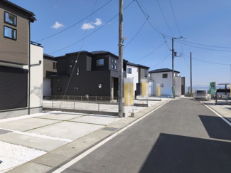 【前面道路含む現地写真】 | 大津市坂本8丁目8　新築戸建