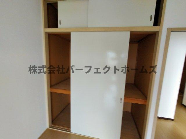 Terrace　Nakagawaの収納|収納のためのスペースです