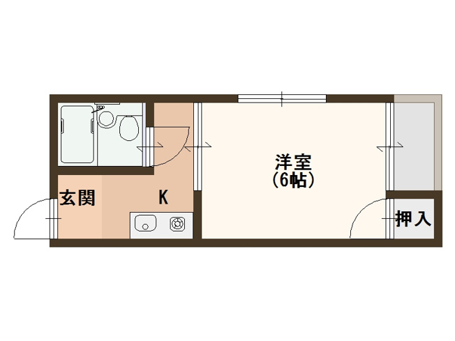【間取り】 | エルパラッツォ玉出