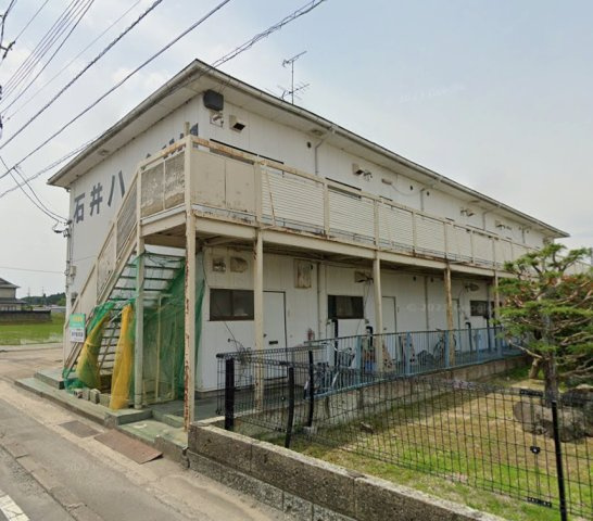 郡山市　一棟アパートの外観