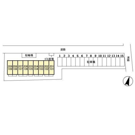 パルサイエンスの区画図