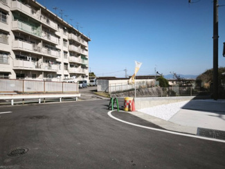 【前面道路含む現地写真】 | 大津市坂本8丁目8　新築戸建