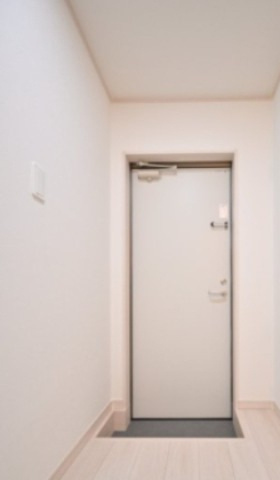 HIDAMARI OHGIの玄関|新築物件建設中につきましては
掲載のお写真はあくまで、同管理会社様の類似の管理物件のイメージ写真でございます。