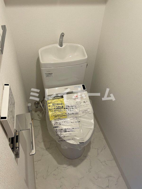 ハイズフラット糀谷のトイレ|同建物内、別のお部屋の参考写真になります。