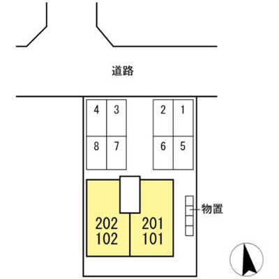 【区画図】 | グランモア奥野