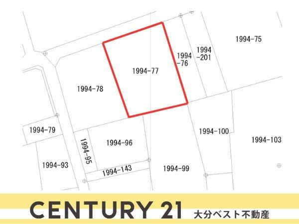 弁天3丁目　土地の土地図|※図面と現況が異なる場合は現況を優先。